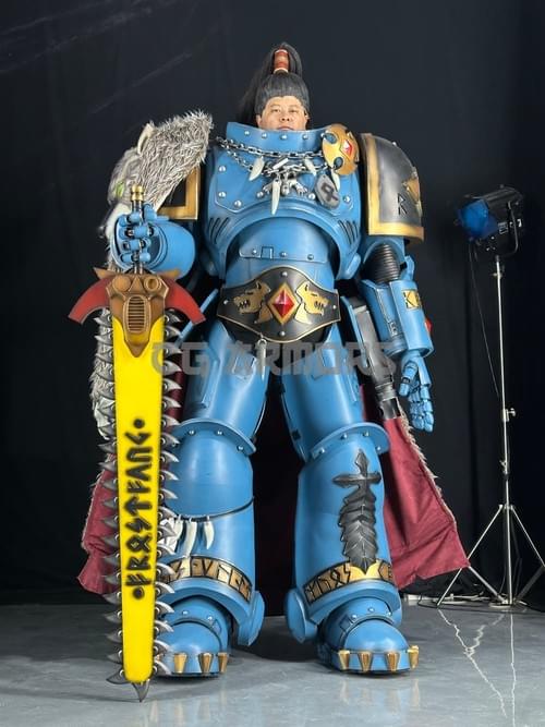 Ragnar Blackmane Space Wolves Cosplay Armor