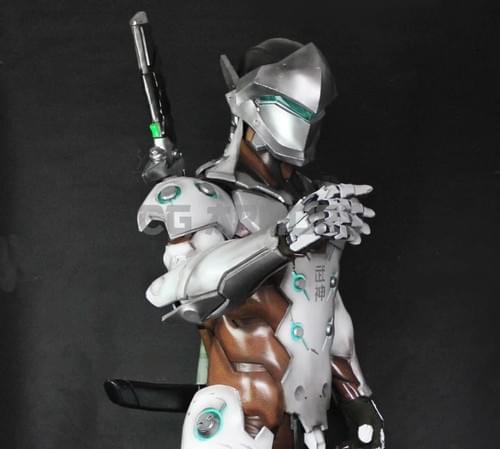Overwatch OW Genji Shimada Cosplay Armors & Prop