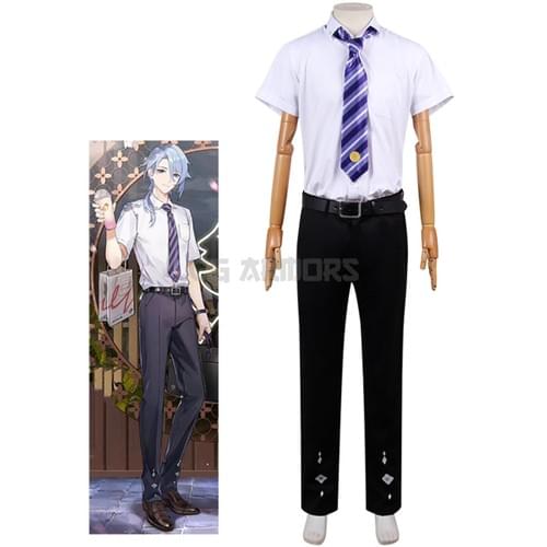 Genshin Impact Heytea Kamisato Ayaka Cosplay Costume