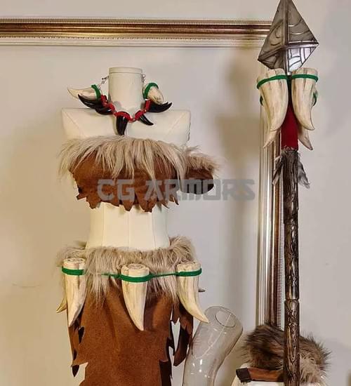 League of Legends The Bestial Huntress Nidalee Cosplay Costume