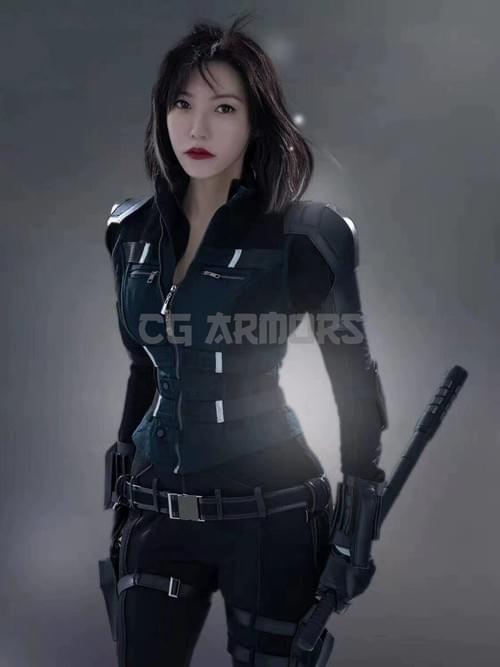 Avengers: Infinity War Black Widow Cosplay Costume