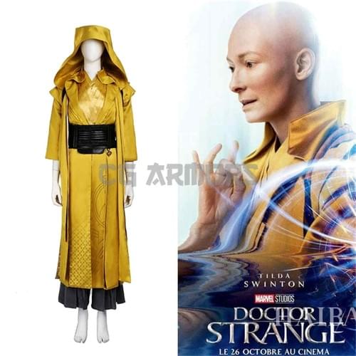 Marvel Doctor Strange Ancient One Mage Cosplay Costume