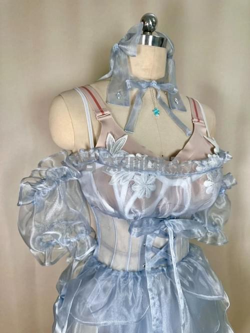 Nikke Cinderella : Glass Princess Cosplay Dress