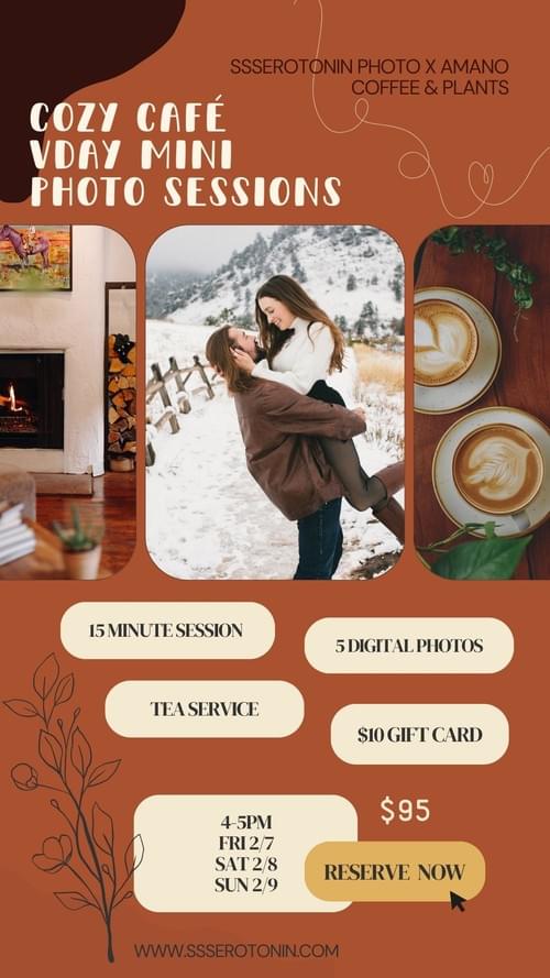 Mini Vday Sessions at Amano Coffee