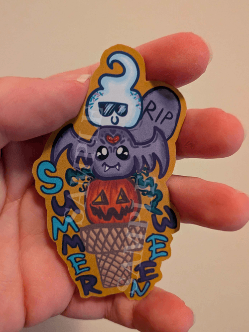 "Summerween" Sticker