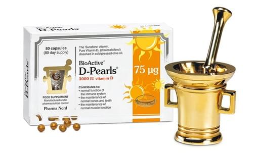 Vitamin D Strong BioActive D-Pearls 75 µg