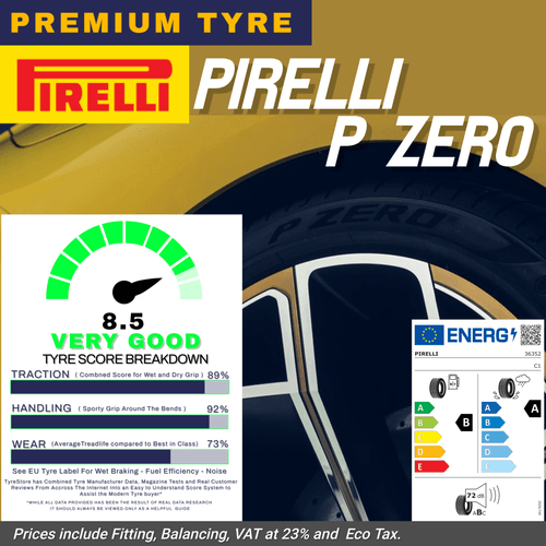 PIRELLI P ZERO - PZ4 | Safety - Comfort - Performance | CAR - SUV - EV