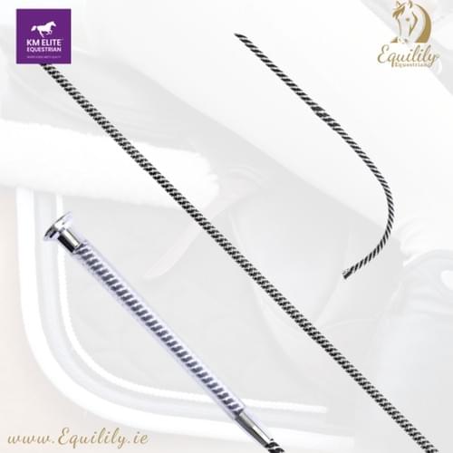 KM Elite Cush Grip Dressage Whip