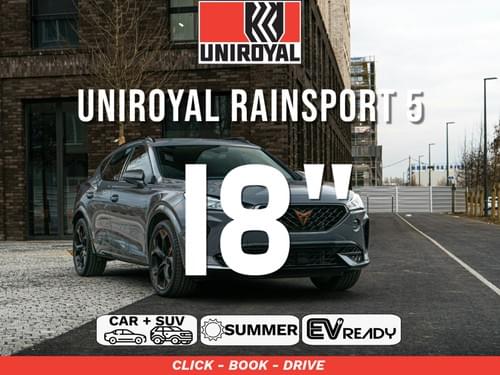 Uniroyal RainSport 5: The Master of Wet Roads 18 INCH