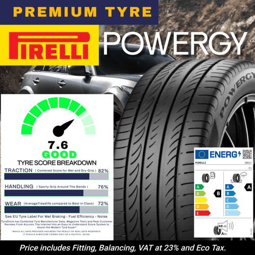 PIRELLI POWERGY - Safety, efficiency, and comfort,