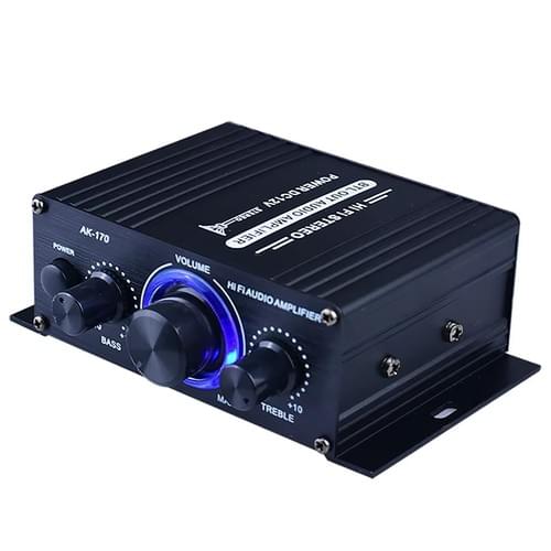 Mini digital power audio car home theater club party music stereo audio amplifier 200Wx2 power