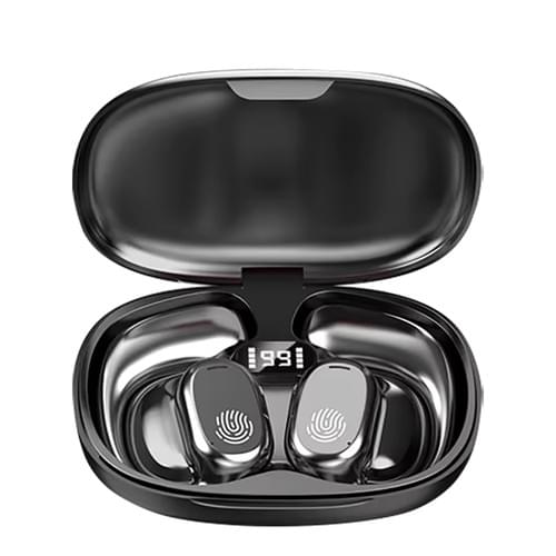 X27 Wireless Earphones with Bluetooth Headset Play Back Sport Earbuds with Display Earhooks