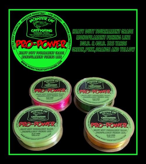 PRO-POWER TOURNAMENT GRADE MONOFILAMENT FISHING LINE