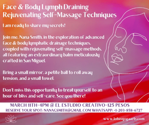 Face & Body Lymph Draining Rejuvenating Self-Massage Techniques