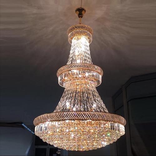 40" Luxury Empire Crystal Chandelier for Event Venues