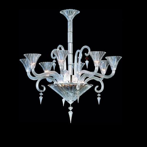 Mille Nuits Inspired Small Crystal Chandelier 8-Light