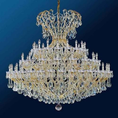 82-Inch Large Maria Theresa Chandelier for Event Decor