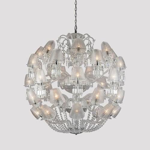 Baccarat Inspired Le Roi Soleil Chandelier 95cm