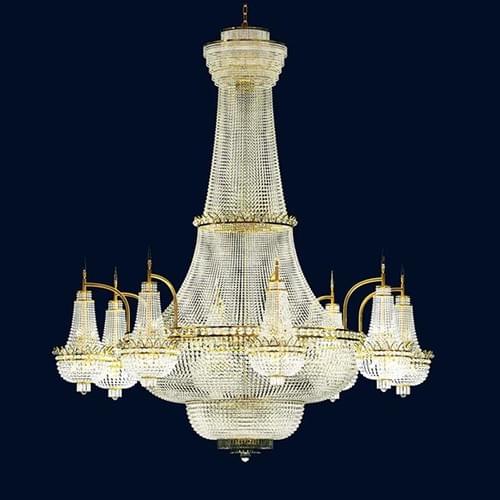 Super Large Empire Crystal Chandelier for Mosques