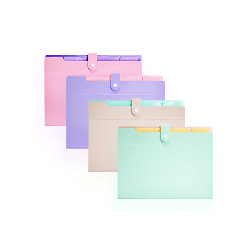 B-MFO-128 Bi-color Series Multiple Color Expanding File