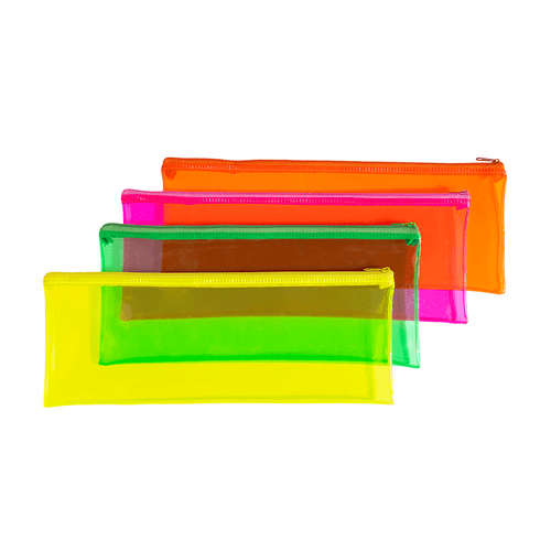 N-MFO-1085L PVC Neon Pencil Bag