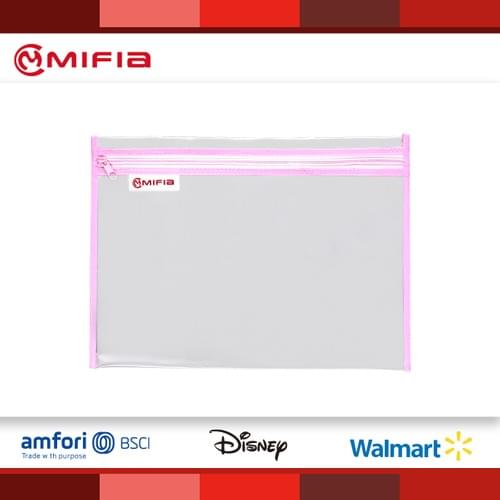 MFO-1090S Bolsa de PVC para Archivar con Borde de Costura