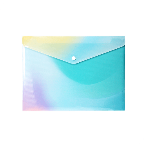 J-MFO-2 Diagonal Lines Aurora Color Envelope Folder
