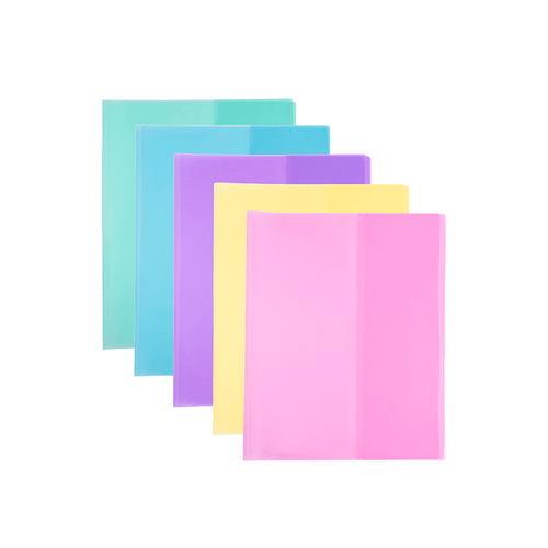 MFO-P-26 / P-MFB-005 Pastel PVC BOOK COVER