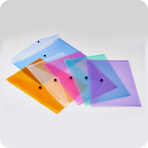 MFO-021 Translucent Plastic PP Envelope Folders