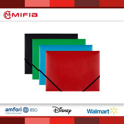 MFO-1018 Carpeta elástica de PP de colores