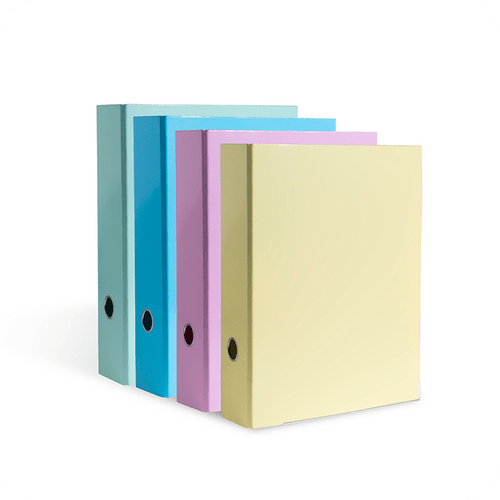 MFO-P-22 Lever Arch Files with Spine Label Pocket without Rados