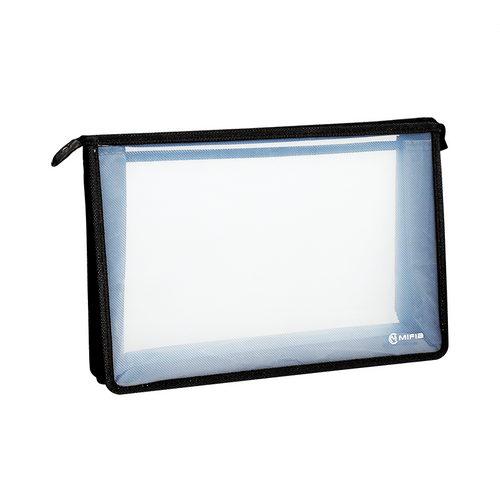 MFO-1034 PP Zip Bag with Sewing Edge & 2 compartments