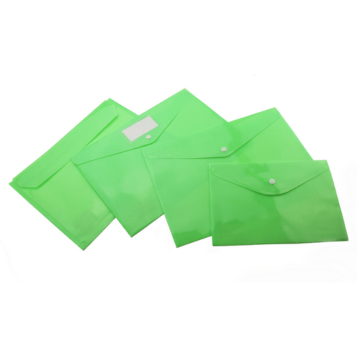 MFO-0211T Solid PP Envelope Folder Set with Various Styles | MIFIA Stationery