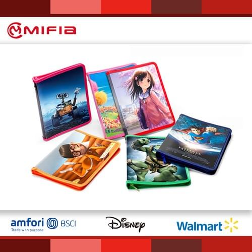 MFO-127 PP Sewing Zip Bag with printing