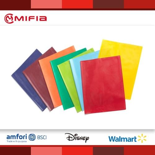 MFB-004 Suministros de Protector de Cubierta de Libro de Cuero PVC