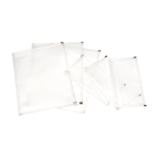 MFO-118 Transparent Plastic Zip Bags in Several Sizes