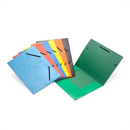 MFO-010 Paper Elastic Folder with spot design