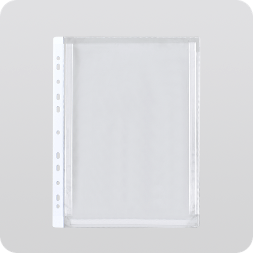 MFO-1057 PVC sheet protector with 11holes