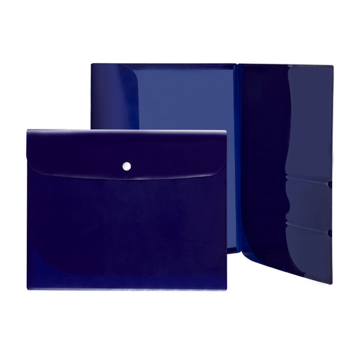 MFO-1065 PP Envelope Folder with Side Pocket & Card Holder | MIFIA Stationery