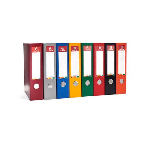 MFO-012P A4 Lever Arch Files with Spine Label Pocket