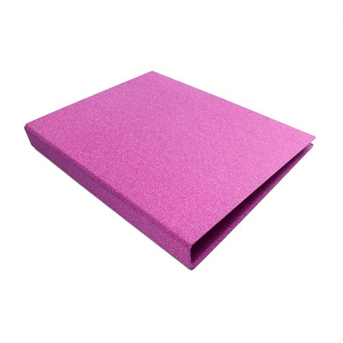 G-MFO-013 Glitter Paper Covered Ring Binder