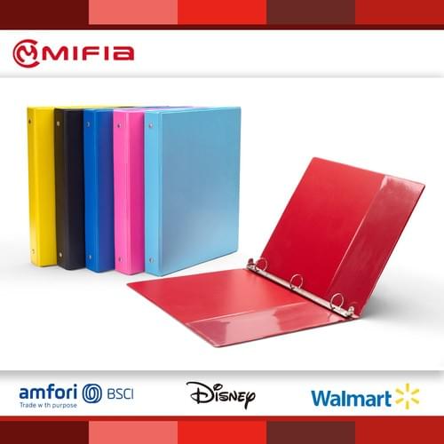 MFO-090 Plastic Covered Ring Binder