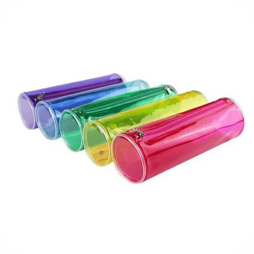 MFO-1083 PVC Fluorescence Round Pencil Bag