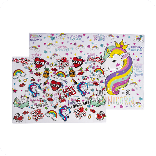 MFB-019PR Transparent PVC Book Cover with Printing