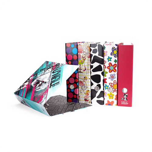 MFO-041 Patterned Paper Lever Arch File, Ring Binders
