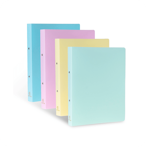 MFO-P-7 / P-MFO-003Y Pastel PP Ring Binder