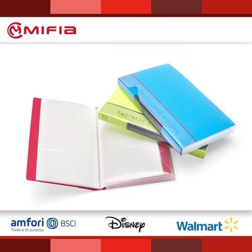 MFO-051 Plastic Card Holder Booklet