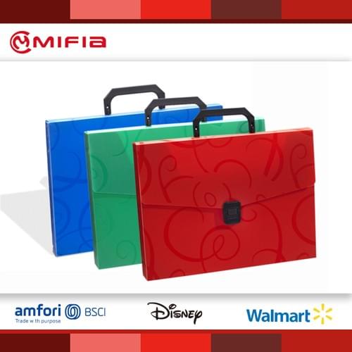 MFO-1073 Bolsas de Almacenamiento de Archivos de Plástico con Hebillas