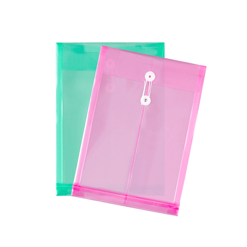 MFO-018S String-Tie Closure Plastic Envelope Filing Bag
