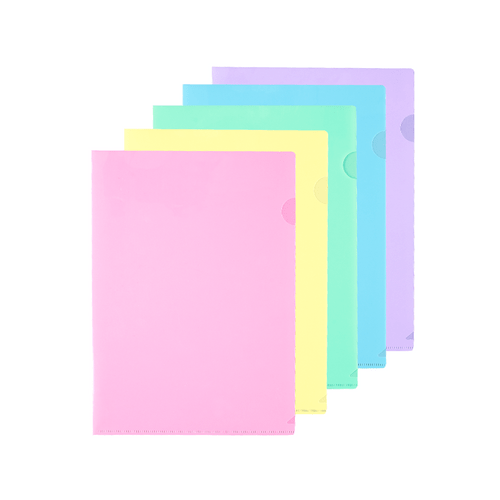 MFO-P-5 PP Pastel L-type Folder
